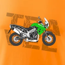 Cestovná enduro zelená Cestovná enduro zelená