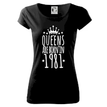 Queens are born in 1981 Queens are born in 1981