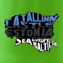 Mapy - názvy miest - Estónsko