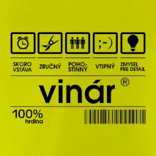Čiarový kód - vinár