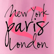 I love NYC Paris London