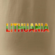 Lithuania - nápis vlajka Lithuania - nápis vlajka