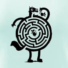 Mačka a myš bludisko