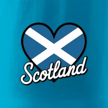 Scotland Srdce s vlajkou