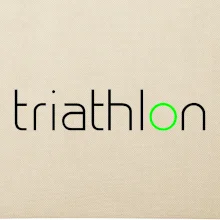 Triathlon nápis