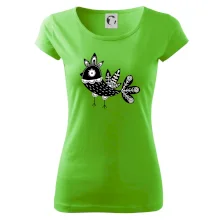 Vtáčik čiernobiely folklór