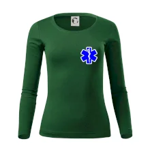 Rescue - Hviezda na prsníku + nápis na chrbte Rescue - Hviezda na prsníku + nápis na chrbte