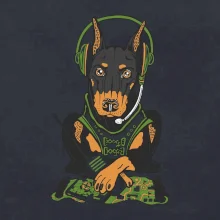 Bojový doberman (Pecka design)