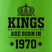 Kings are born in 1970