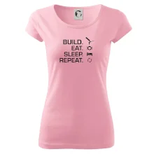 Build eat sleep repeat - montážna pena