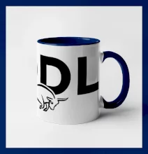 Hodl, nápis a býk Hodl, nápis a býk