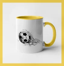 Futbalová lopta - kresba ceruzkou