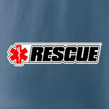 Záchranár rescue kríž červený