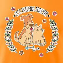 Mačka a pes best friends