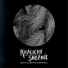 Králický Sněžník - vrstevnice v kruhu