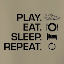 Play Eat Sleep Repeat fotbal