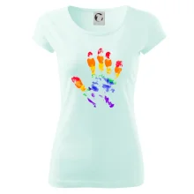 LGBT hand print