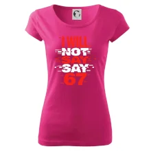 Červený - I Will Not Say SAY 67