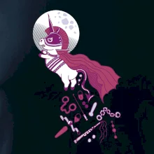 Drsný jednorožec (Pecka design)