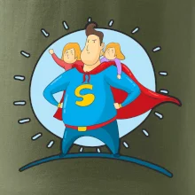 Ocko superman - dievča a dievča