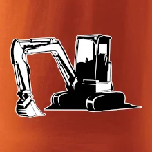 Bager bez nápisu čiernobiely