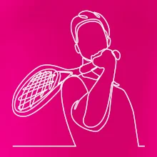 Tenista jedným ťahom