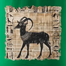Egyptské hieroglyfy koza