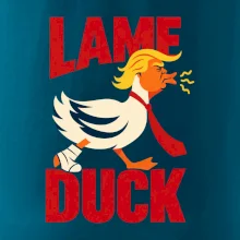 Donald Trump minimalistická kachna