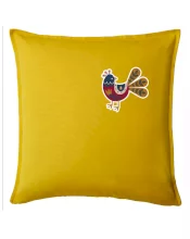 Folklór na prsníku sliepky