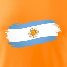 Argentína vlajka obhrýzaná