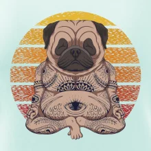 Yoga meditace - pug