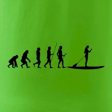 Evoluce paddleboard žena