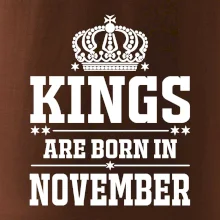 Kings are born in November