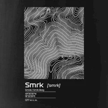 Smrk - vrstevnice v obdĺžniku