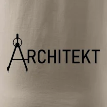 Architekt nápis