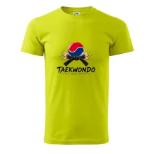 Taekwondo pás a rozlomená deska eat sleep repeat