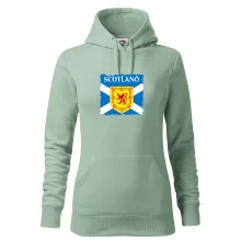 Škótska vlajka s erbom leva