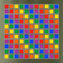 LGBT dúhový štvorec