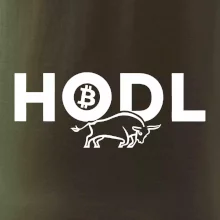 Hodl, nápis a býk