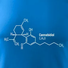 Molekulárna štruktúra CBD (Canabidiol)