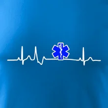 EKG rescue modrá hviezda