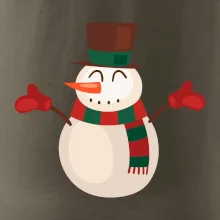 Vianočný snehuliak