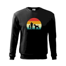 Bradáč a otec s dcérou