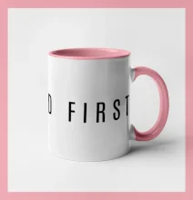 Put God first slabý nápis