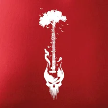 Gitara strom a lebka