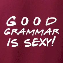 Good grammar is sexy