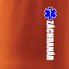 Nápis Záchranár + hviezda