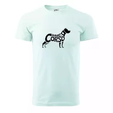 Cane corso nápis v tele