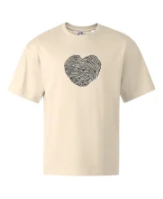 Odtlačok prsta srdce