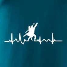EKG tanec - tancujúca dvojica
